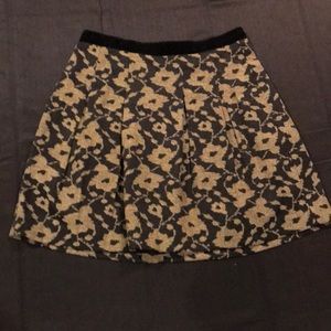 Printed pleated Skirt